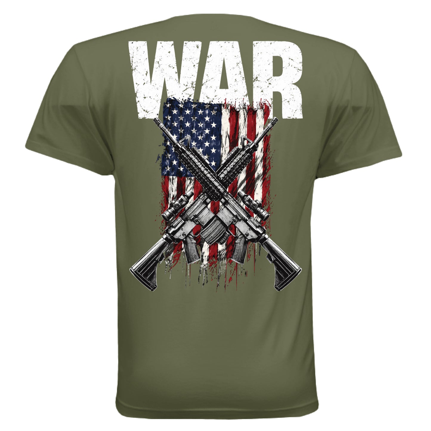 MILITARY GREEN - BACK