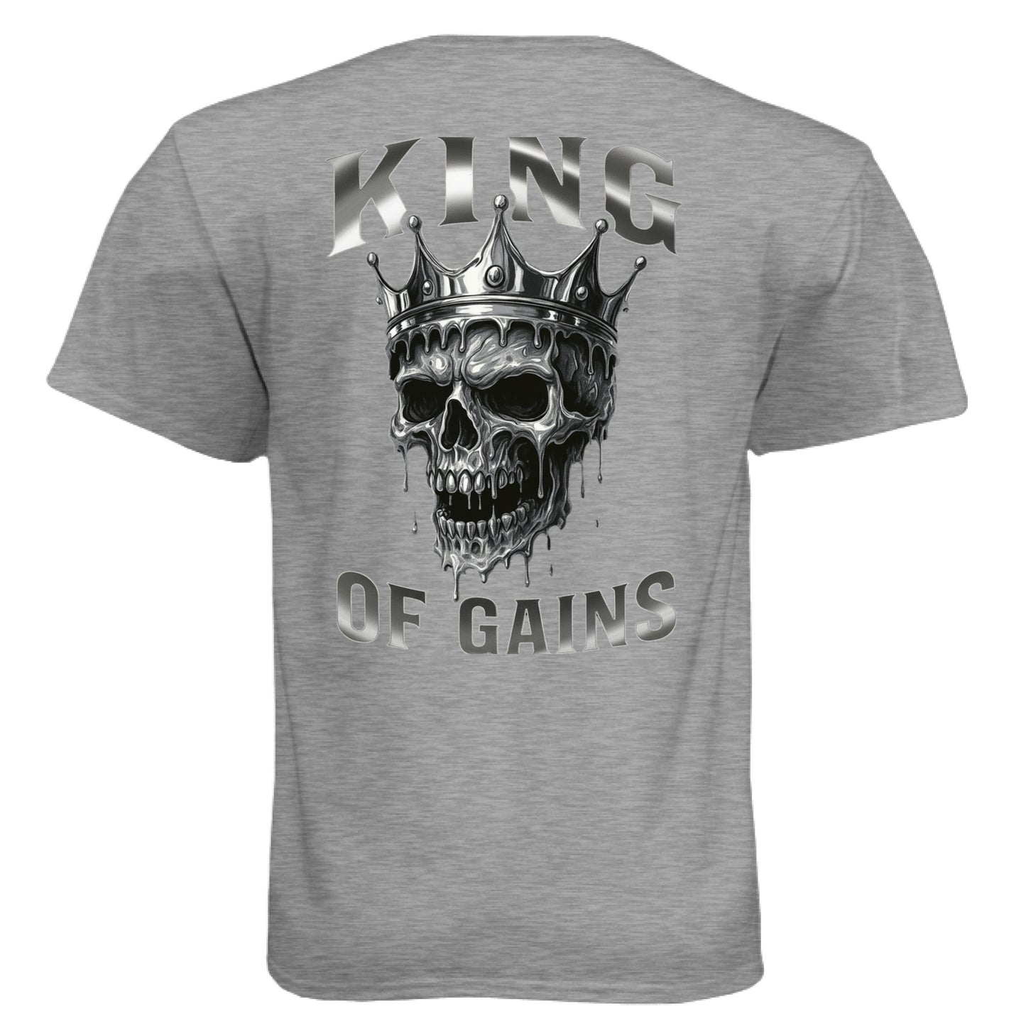 Dark Heather Grey (60/40) - BACK