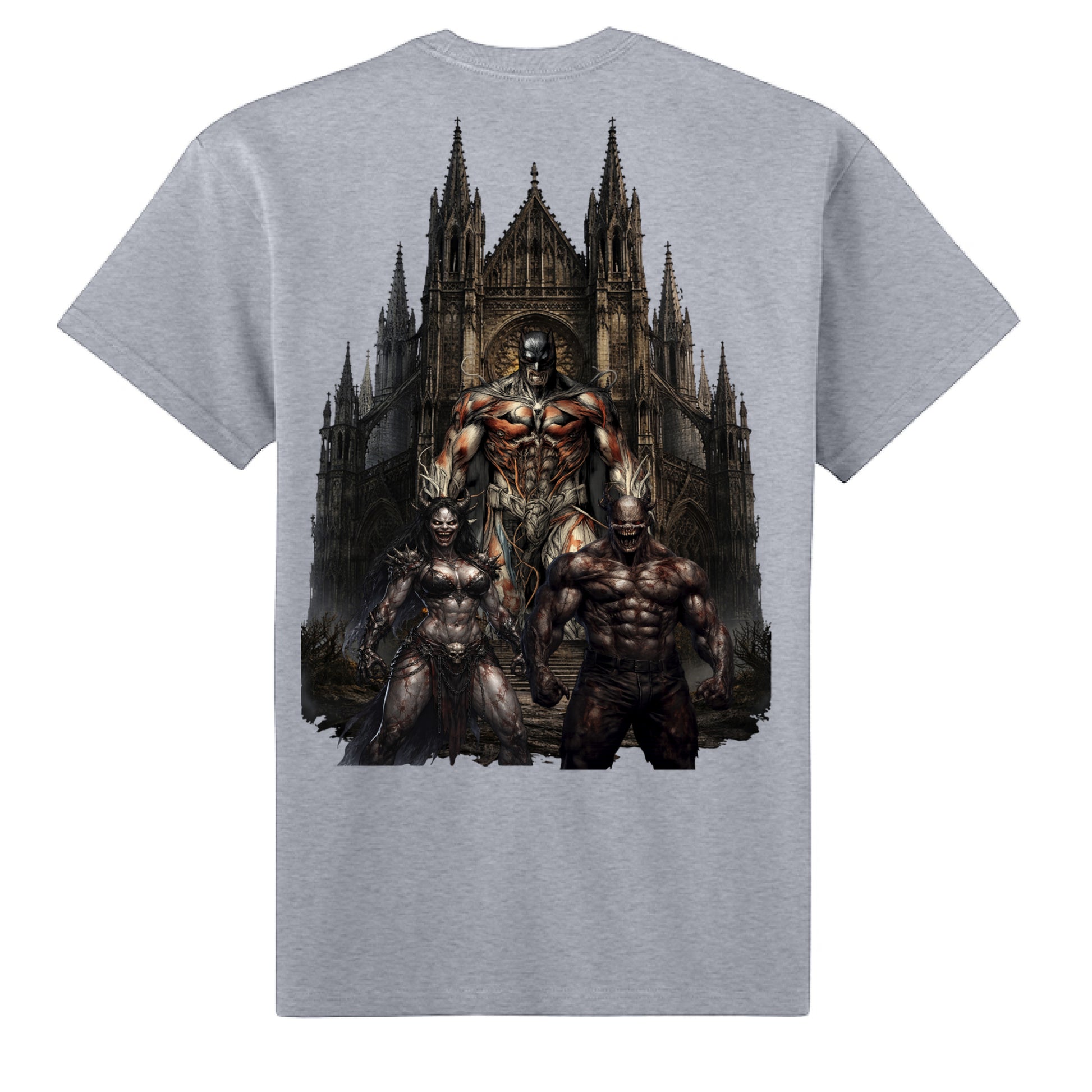 Heather Grey - BACK