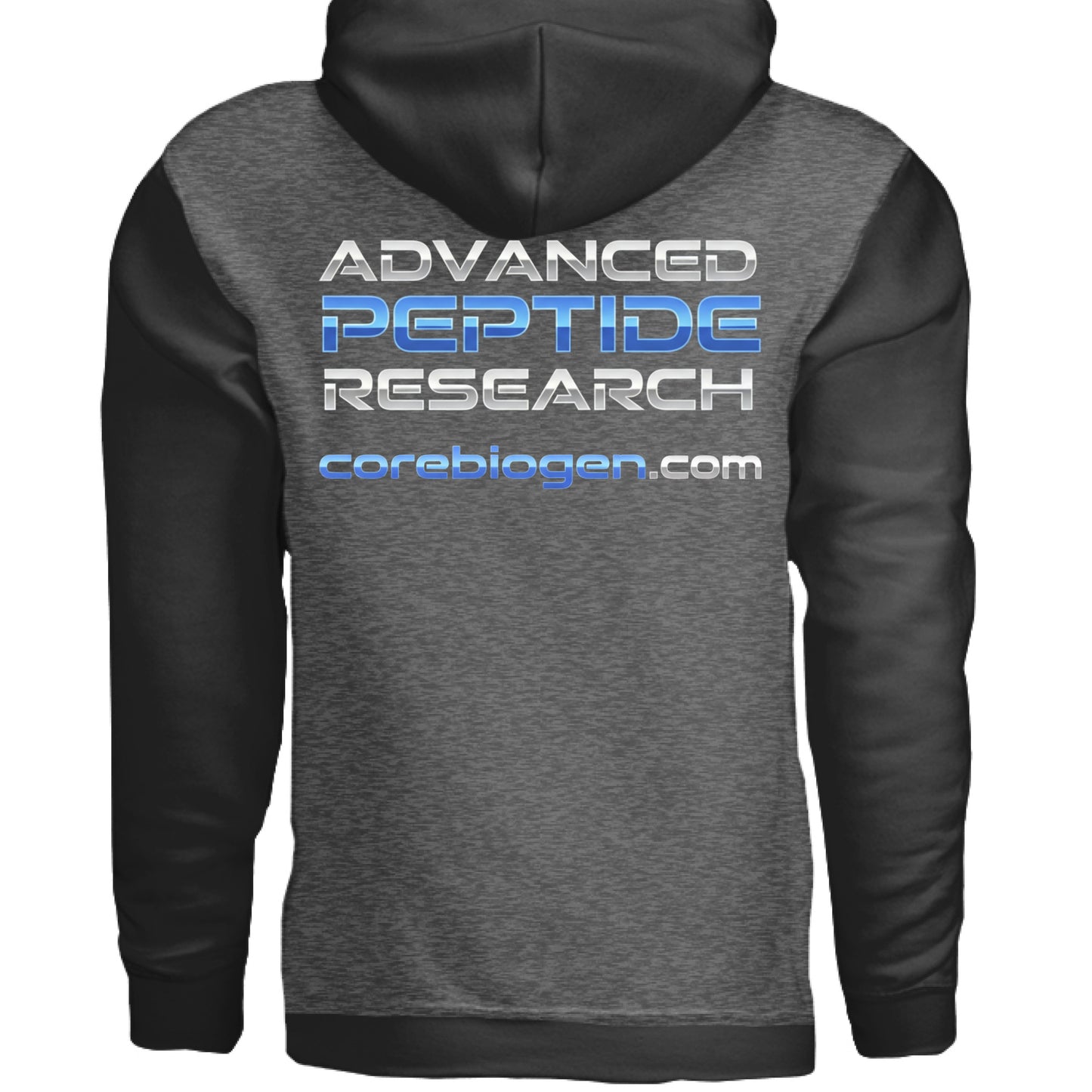 Charcoal Heather/ Black - BACK