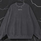 Snow Washed Oversized Sweatshirt