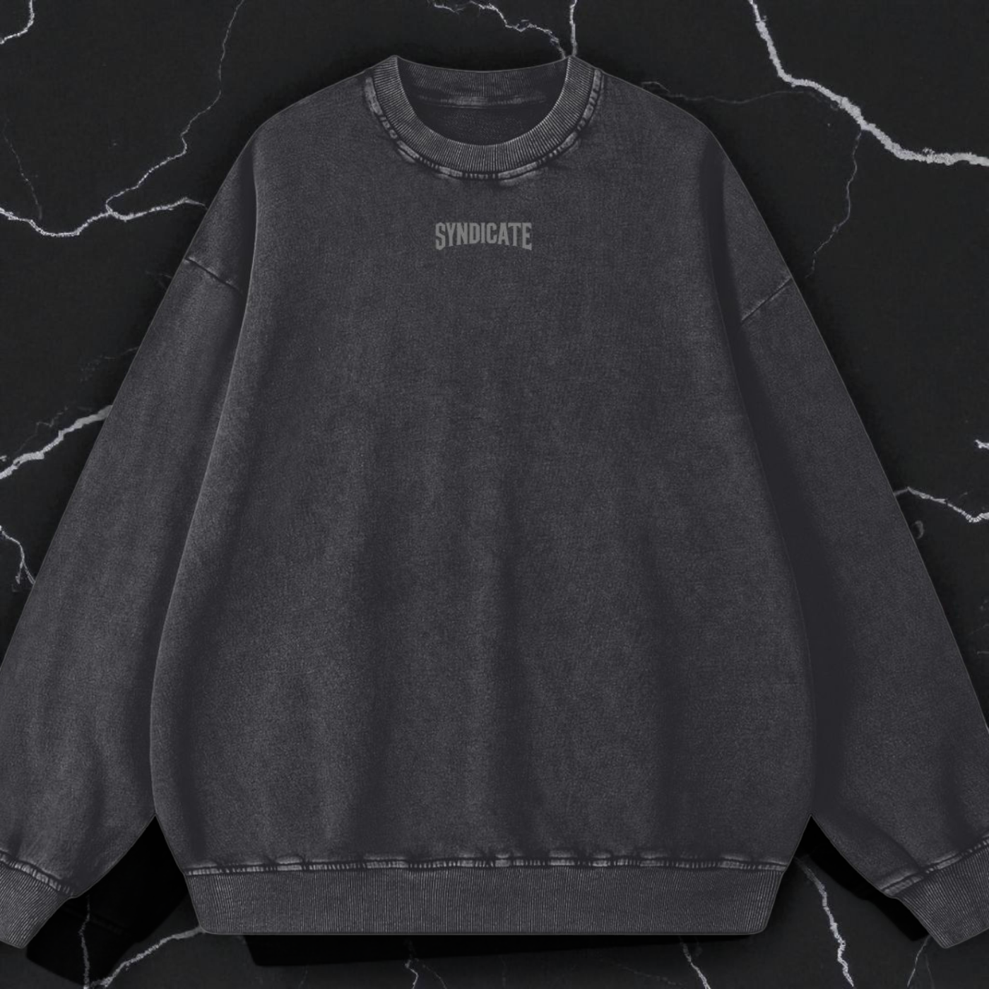 Snow Washed Oversized Sweatshirt