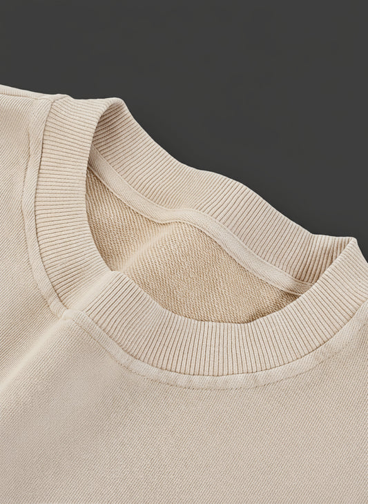 Snow Washed Oversized Sweatshirt